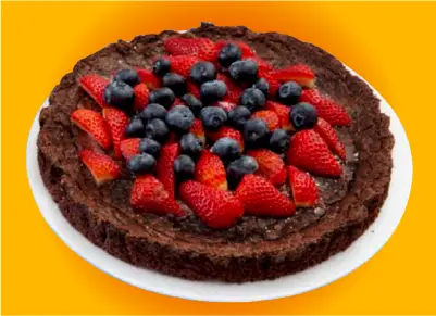 Torta de Chocolate con Frutos